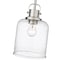 Z-Lite Kinsley 1 Light Pendant, Brushed Nickel And Clear Seeded 340P8-BN - alternate 2